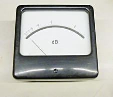 Großes Bakelite Einbau Mess