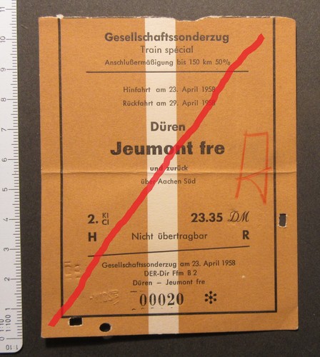 Historische fahrkarte - historische,