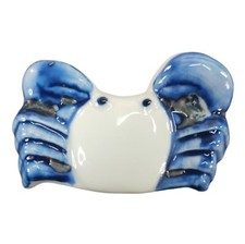 Essstäbchen Ablage - Krabbe Krebs - Porzellan Stäbchen Bank Messerbänkchen Sushi