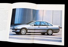 OPEL SENATOR B Limousine 3.0i 24V Prospekt Brochure 1989 BA