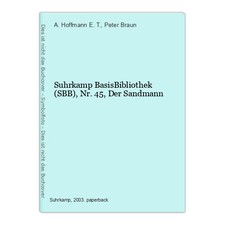 Suhrkamp BasisBibliothek (SBB), Nr.45, Der Sandmann Hoffmann E. T., A. und Peter
