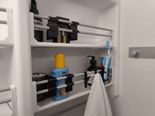 Fixierung Bad Duschgel für VW Volkswagen Crafter Grand California 680 600 Haken