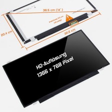 Led display glossy - 14,0",