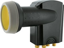 Schwaiger Quattro LNB Multischalter nötig SunProtect Wetterschutz HD tauglich