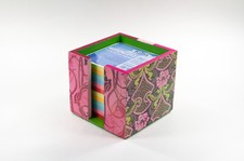 Zettelbox Rosa Frühling -