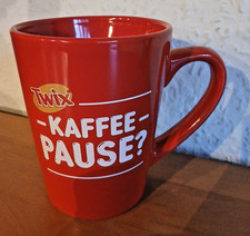 Tasse TWIX - Kaffee Pause? Mach ich mit rechts - Roter Becher - wie neu
