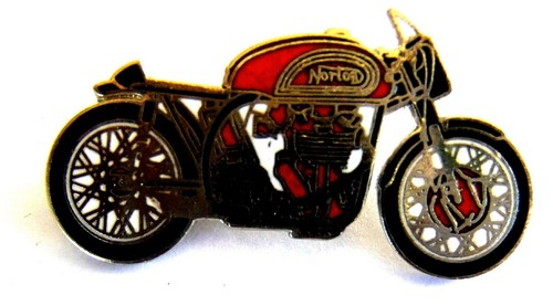 Motorrad brosche norton - -,