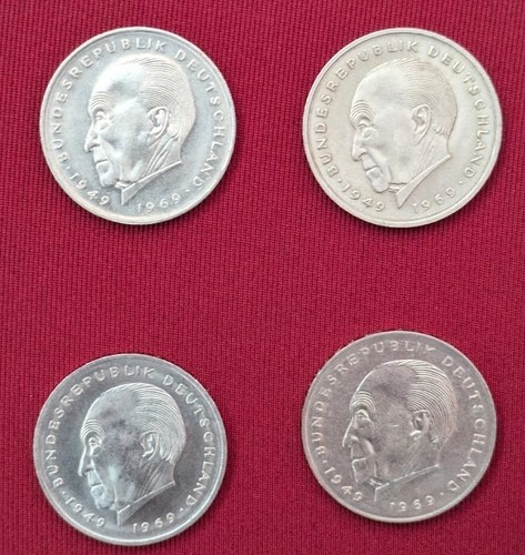 Bund deutsche mark - 2, adenauer