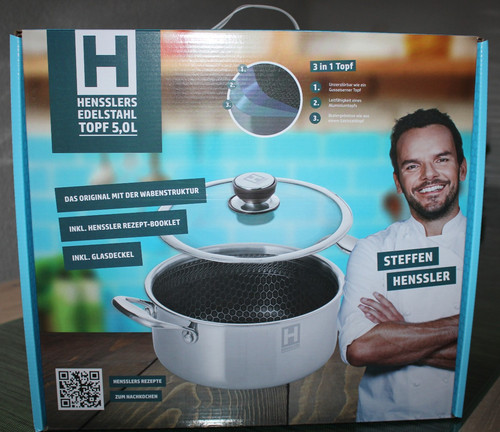 Hensslers edelstahltopf mit - hensslers,