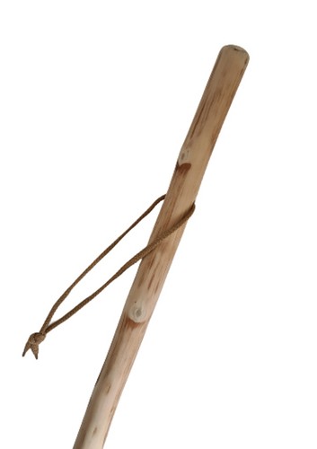 Wanderstab kastanie naturholz - kastanie,