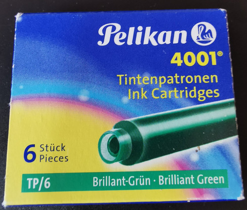 Pelikan 4001 tintenpatronen - pelikan,