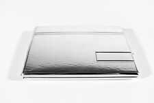  Tschechoslowakai ART DECO Zigarettenetui ° xxl Alpacca Etui um 1937 