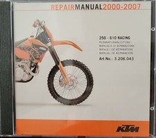 Reparaturanleitung CD KTM  2000-2007...250-610 RACING  Siehe Bilder 