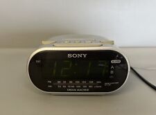 Sony | ICF-C318 Radiowecker Wecker Dream Machine | Silber Vintage #F6