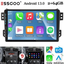 CarPlay 64G Für Opel Agila B 04-14 Suzuki Splash Android 13 Autoradio USB GPS FM