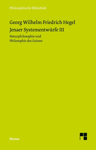Jenaer systementwürfe iii - jenaer,