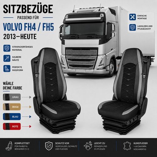 Lkw sitzbezüge passend für - sitzbezüge,