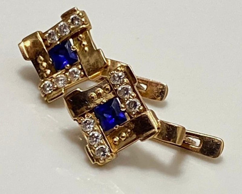 585 gelbgold creolen ohrringe - gelbgold,