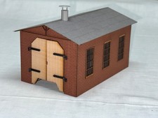 Lokschuppen / Kleinlokschuppen / KöF Lokschuppen / Lasercut / h0