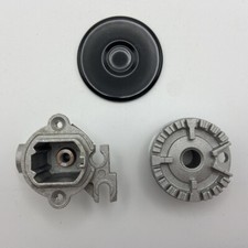 Ersatz Gasherd Brenner Krone Abdeckung einfach zu bedienen abnehmbarer Deckel