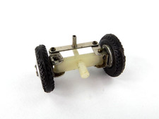 Brawa HO vordere Lenkachse mit Reifen + Splint für Trolleybus O-Bus, bespielt