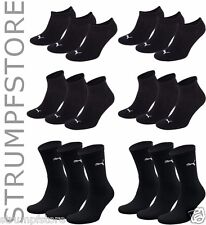 Puma Socken 9 12 15 18 Paar Sneaker Quarter  Sportsocken Tennis Freizeitsocken 