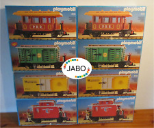 (SRH) Playmobil 4120 4121 4122  Western Waggon OVP Eisenbahn LGB 4034 4054