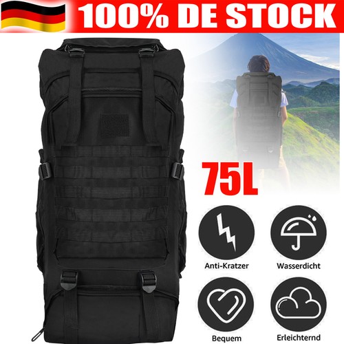 75l tactical rucksack herren - rucksack,