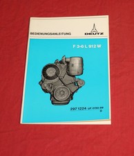 Anleitung deutz 6 l 912 - anleitung, 3