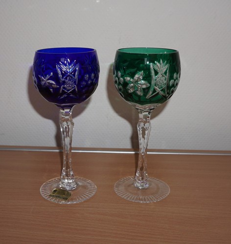 Beyer bleikristall weinglas - 2x,