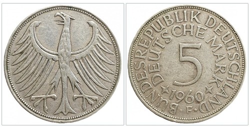 Brd deutsche mark - brd, f