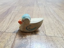 Ostheimer Taube weiß Täubchen Vogel Vogelbaum mit Brandstempel Vintage!