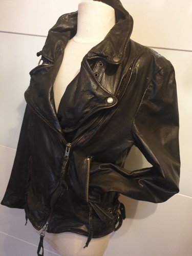 Patago echt leder biker jacke - leder,