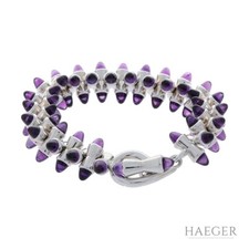 Tamara Comolli Armband Mikado Amethyst 750 / 18kt. Weißgold