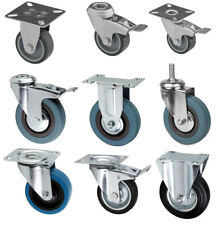 Möbelrollen Transportrollen Laufrollen Lenkrollen Schwerlastrollen Vollgummi