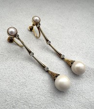 Jugendstil / Art Deco Ohrringe