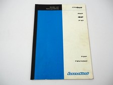 Landini Globus 50 60 70 Top Techno Schlepper Betriebsanleitung 1998