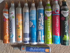 10 x leere Co2 Zylinder