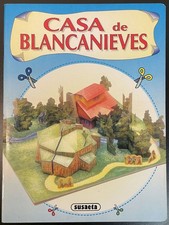 Modellbaubogen - "Casa de Blancanieves" (Schneewittchen) - von Susaeta Spanien
