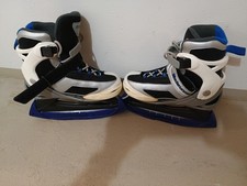 Schlittschuhe Kinder - Bladerunner- Größe 32-35 - Schwarz-weiß/blau ⛸️