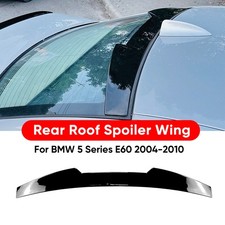 1x Spoiler Heckspoiler Kofferraum für BMW 5er E60 04-10 Glanz Schwarz