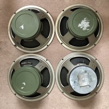 Quad 4x Vintage 1970 Celestion