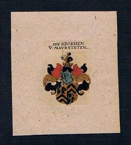 Keckhen maursteten - 17.jh.,