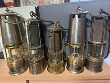 Grubenlampen Konvolut 5 Tolle