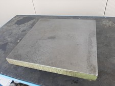 Kontrollplatte Tuschierplatte aus Grauguss Messplatte  400x400mm