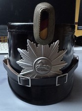 Polizei Niedersachsen Tschako Mannschaften ab 1952 Gr. 56 guter Zustand !