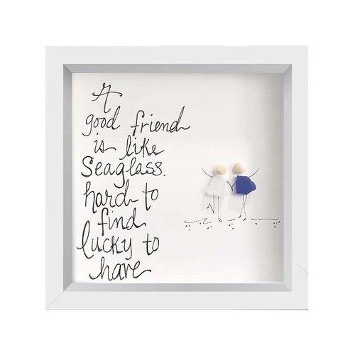 Meer glas freundschaft rahmen - freundschaft,