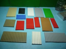 Lego  Großes Konvolut Bauplatten, Platten in verschiedenen Größen und Farben
