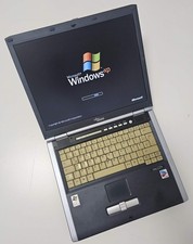 Retro Notebook Fujitsu Siemens E8020 mit Windows XP seriell RS232 parallel