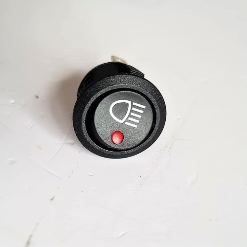 Mini wippenschalter led rot - mini,